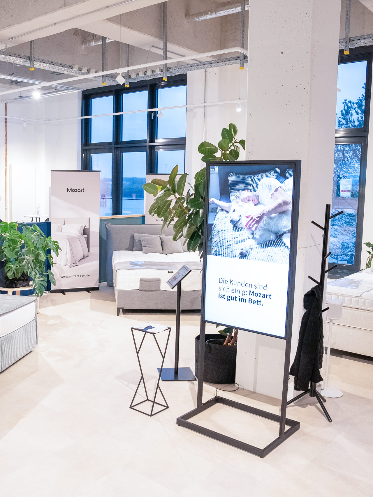 Mozart Bett Hamburg Showroom