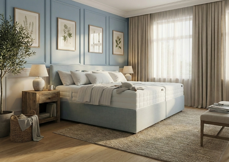 Boxspringbett mit Bettkasten kaufen