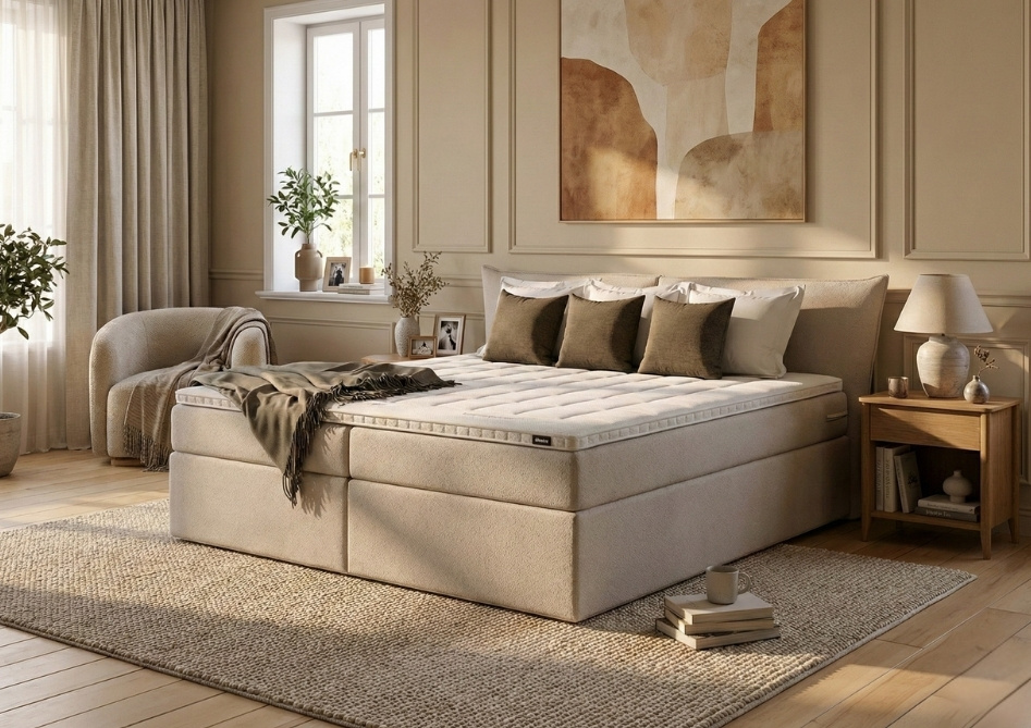 Boxspringbett mit Bettkasten kaufen