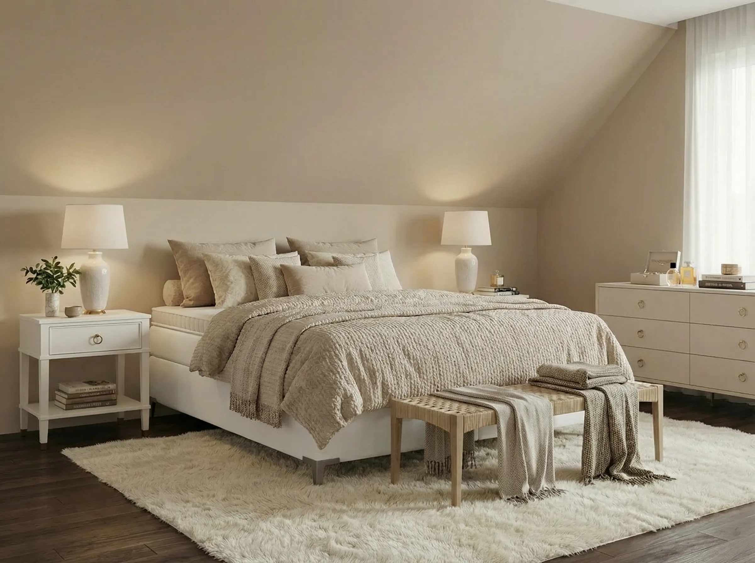 Boxspringbett ohne Kopfteil