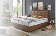 Schwebendes Boxspringbett