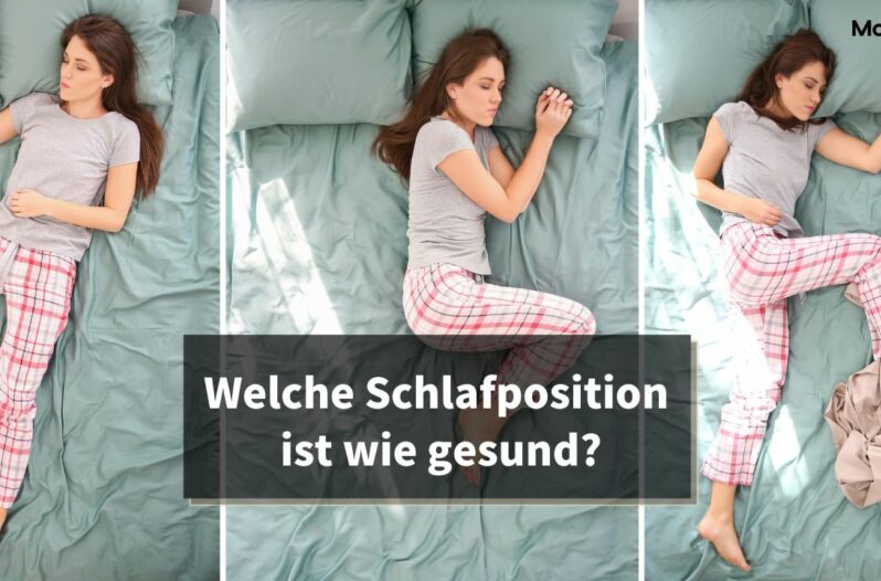 Welche Schlafposition ist am Besten? Bauch, Rücken oder Seite?