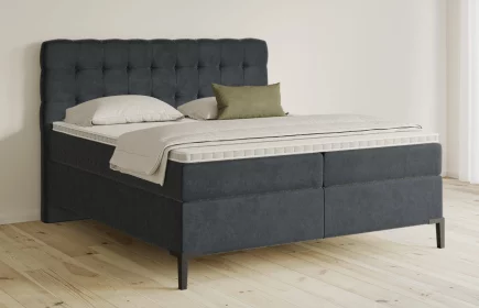 Mozart Boxspringbett Serie 5 Haydn 160x220 Samt Anthrazit H2/H3