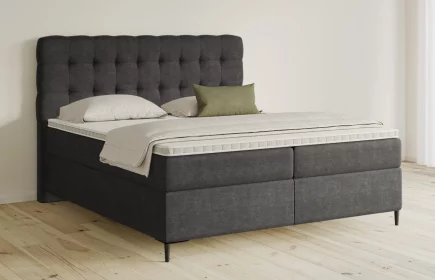 Mozart Boxspringbett Serie 5 Haydn 280x200 Feiner Stoff Anthrazit H3/H3