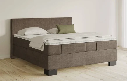 Mozart Boxspringbett Serie 5 Bach 160x210 Feiner Stoff Nutshell H4/H3