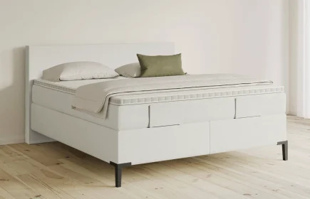 Mozart Boxspringbett Serie 5 Bach 180x200 Samt Vanilla Nice H2/H3