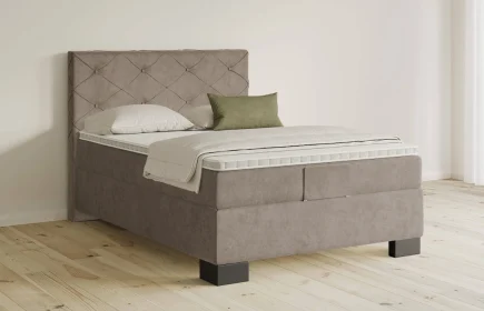 Mozart Boxspringbett Serie 5 Brahms 140x200 Samt Cookie H2