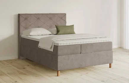 Mozart Boxspringbett Serie 5 Brahms 140x200 Samt Cookie H4