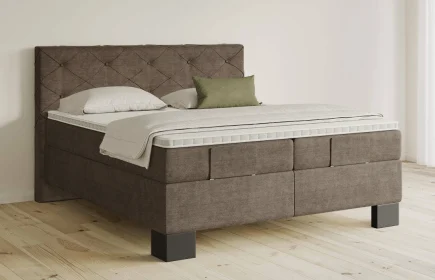 Mozart Boxspringbett Serie 5 Brahms 240x200 Feiner Stoff Nutshell H3/H3