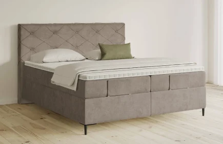 Mozart Boxspringbett Serie 5 Brahms 280x220 Samt Cookie H3/H2