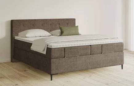 Mozart Boxspringbett Serie 5 Clementi 180x200 Feiner Stoff Nutshell H4/H3