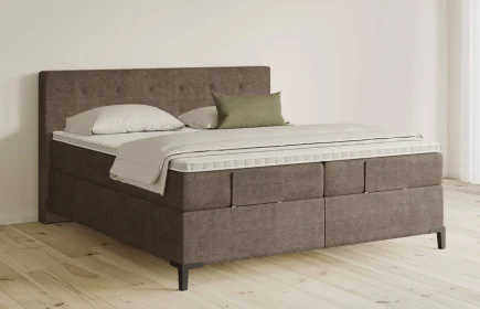 Mozart Boxspringbett Serie 5 Clementi 200x200 Feiner Stoff Nutshell H3/H2