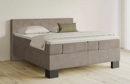 Mozart Boxspringbett Serie 5 Clementi 200x200 Samt Cookie H3/H3