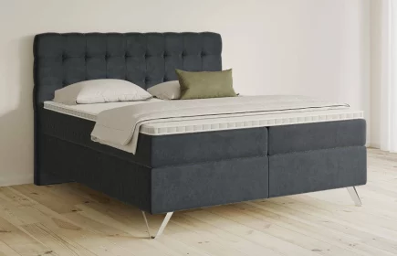 Mozart Boxspringbett Serie 5 Haydn 180x200 Samt Anthrazit H2/H2