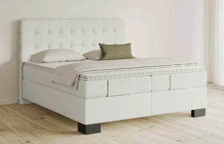Mozart Boxspringbett Serie 5 Haydn 200x210 Samt Vanilla Nice H3/H2