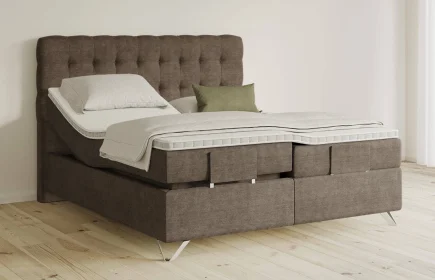 Mozart Boxspringbett Serie 5 Haydn 240x220 elektrisch Feiner Stoff Nutshell H4/H3