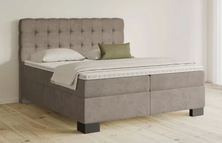 Mozart Boxspringbett Serie 5 Haydn 280x220 Samt Beigebraun H4/H3