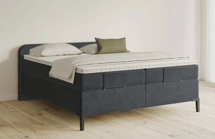 Mozart Boxspringbett Serie 5 Salieri 280x200 elektrisch Samt Anthrazit H3/H3