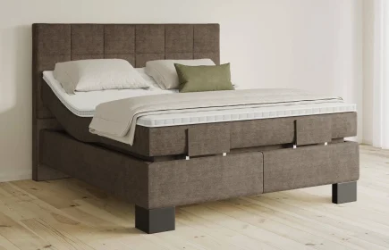 Mozart Boxspringbett Serie 5 Schubert 180x200 elektrisch Feiner Stoff Nutshell H2/H3