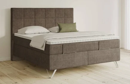Mozart Boxspringbett Serie 5 Schubert 180x200 Feiner Stoff Nutshell H3/H4