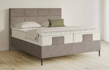 Mozart Boxspringbett Serie 5 Soler 180x200 Samt Cookie H2/H3 Königliche Matratze