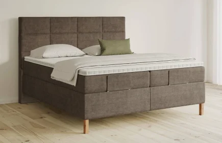 Mozart Boxspringbett Serie 5 Soler 240x200 Feiner Stoff Nutshell H3/H3
