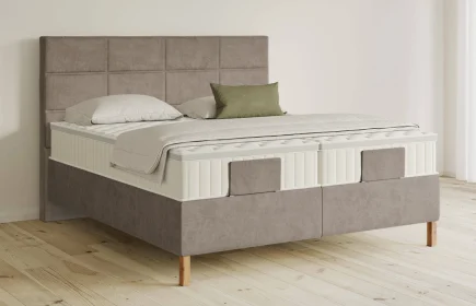 Mozart Boxspringbett Serie 5 Soler 240x200 Samt Cookie H2/H3 Königliche Matratze
