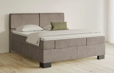 Mozart Boxspringbett Serie 5 Strauss 180x210 Samt Cookie H3/H2