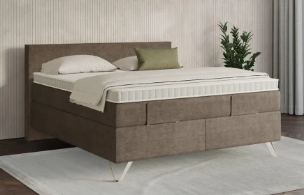 Mozart Boxspringbett Serie 7 Bach 180x200 Feiner Stoff Nutshell H4/H2