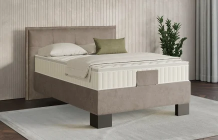 Mozart Boxspringbett Serie 7 Beethoven 140x200 Samt Cookie H3 Königliche Matratze