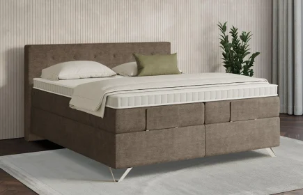 Mozart Boxspringbett Serie 7 Clementi 200x200 Feiner Stoff Nutshell H3