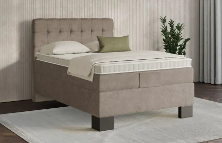Mozart Boxspringbett Serie 7 Haydn 140x200 Samt Cookie H3
