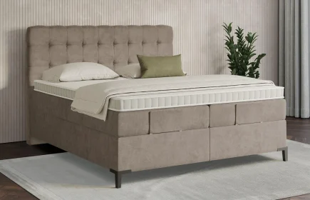 Mozart Boxspringbett Serie 7 Haydn 180x200 Samt Cookie H3/H3