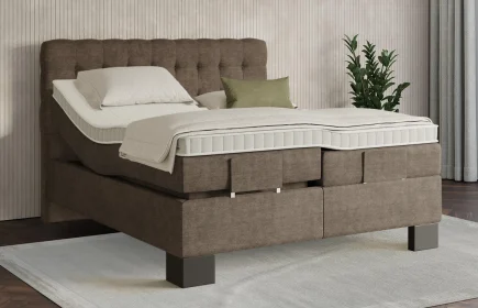Mozart Boxspringbett Serie 7 Haydn 200x220 elektrisch Feiner Stoff Nutshell H2