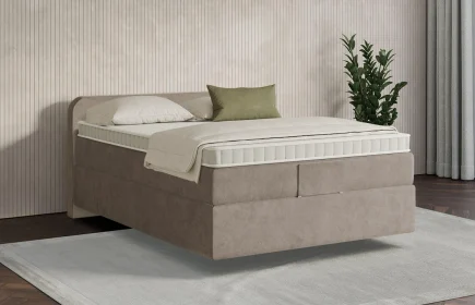 Mozart Boxspringbett Serie 7 Salieri 120x200 Samt Cookie H4 schwebend