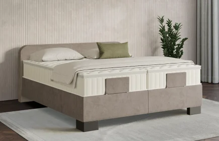Mozart Boxspringbett Serie 7 Salieri 240x200 Samt Cookie H2/H3 Königliche Matratze